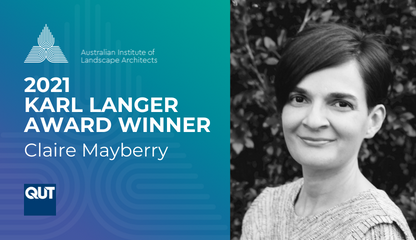 Announcing Clare Mayberry - Winner 2021 Karl Langer Award